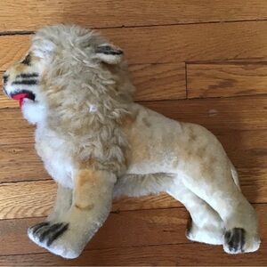 Vintage Mohair Standing Lion
